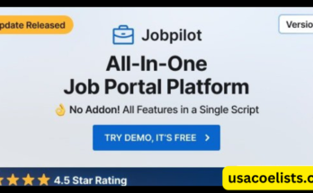 interface of Jobpilot v3.21.0 - Job Portal Laravel Script